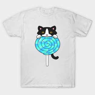 Kawaii Candy Cat T-Shirt